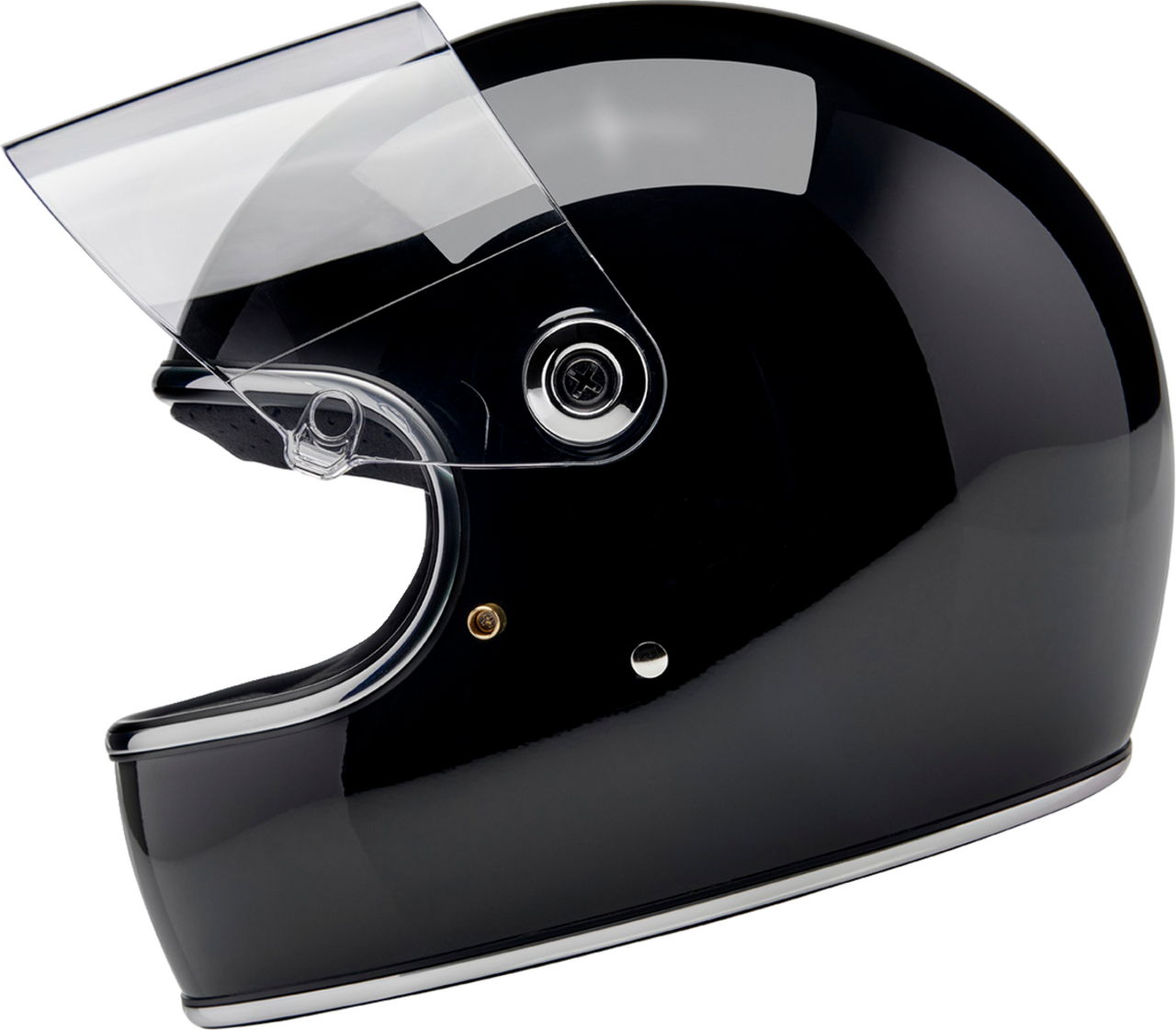 Biltwell #1003-101-506  - Gringo S Helmet - Gloss Black - 2XL