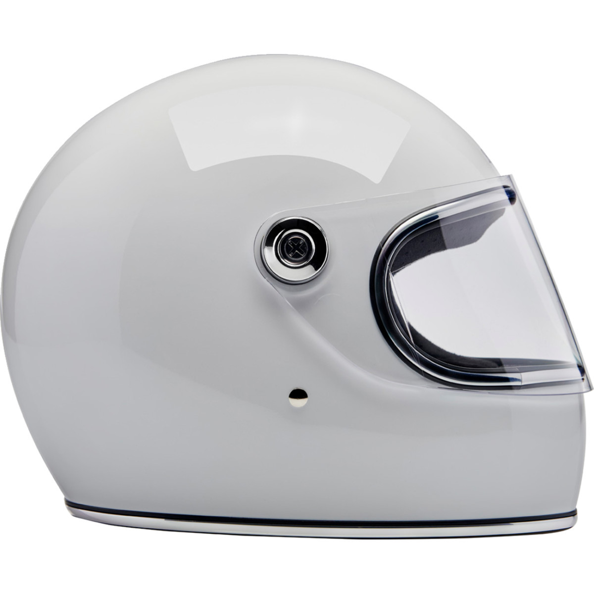 Biltwell #1003-104-503 - Gringo S Helmet - Gloss White - Medium