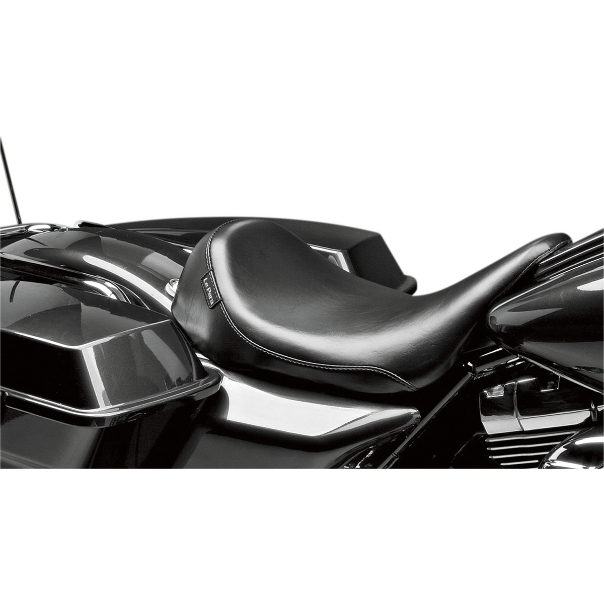 LE Pera #LK-857 - Silhouette Solo Seat - Smooth - Black - FL '08-'23