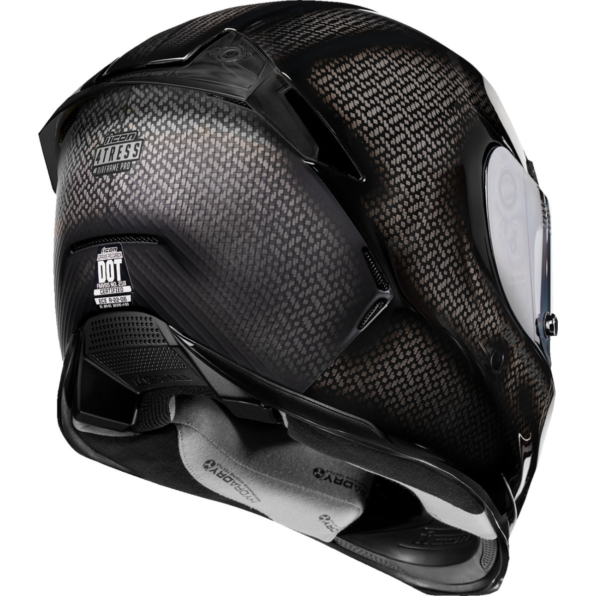 Icon - Airframe Pro™ Helmet - Carbon 4Tress - Black - XL