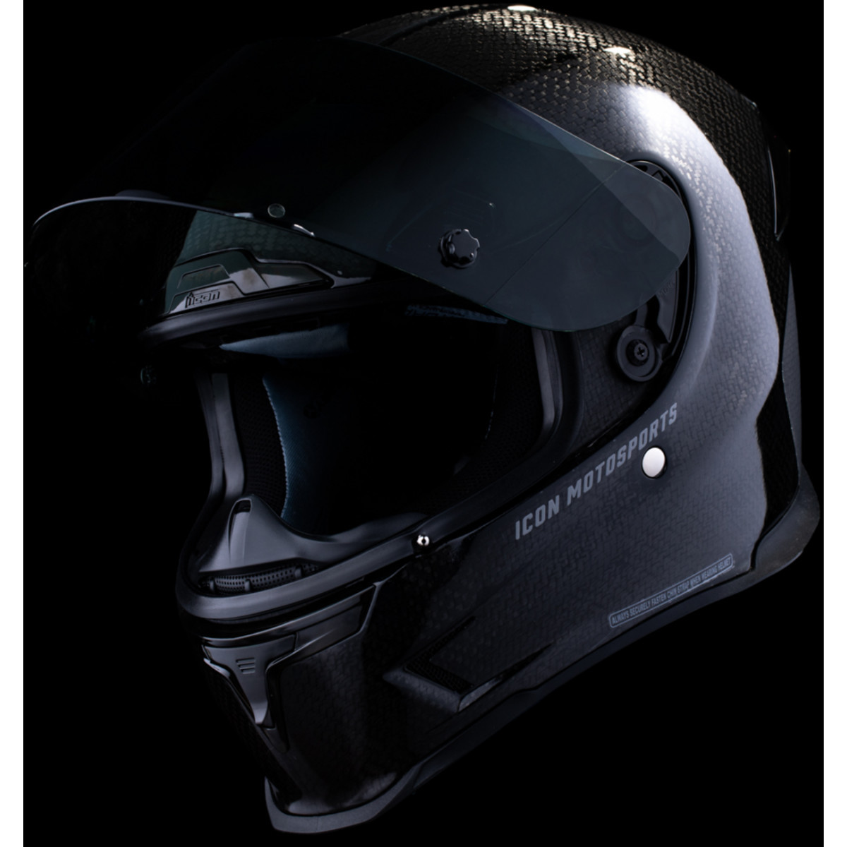 Icon - Airframe Pro™ Helmet - Carbon 4Tress - Black - 3XL