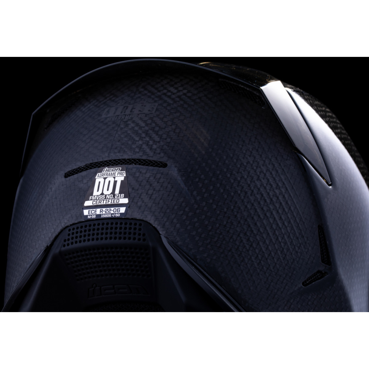Icon - Airframe Pro™ Helmet - Carbon 4Tress - Black - 3XL
