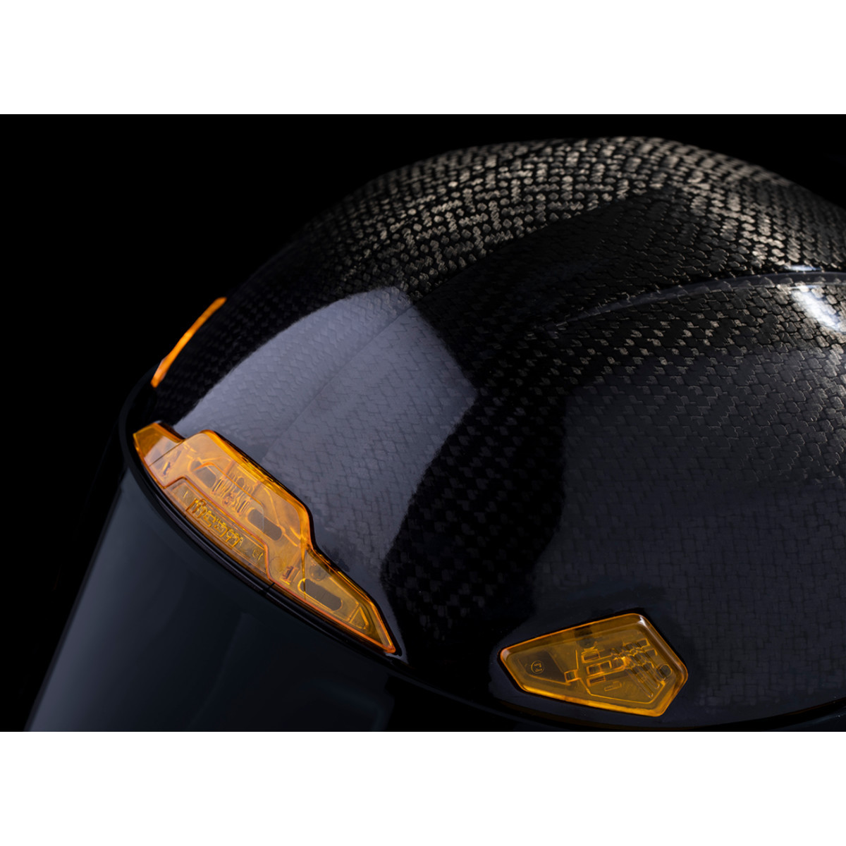 Icon - Airframe Pro™ Helmet - Carbon 4Tress - Yellow - Large