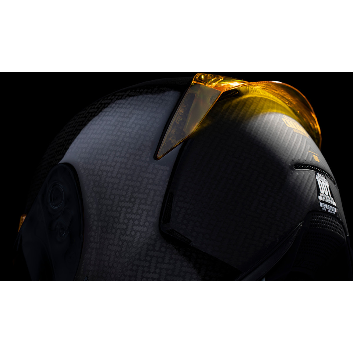 Icon - Airframe Pro™ Helmet - Carbon 4Tress - Yellow - 2XL