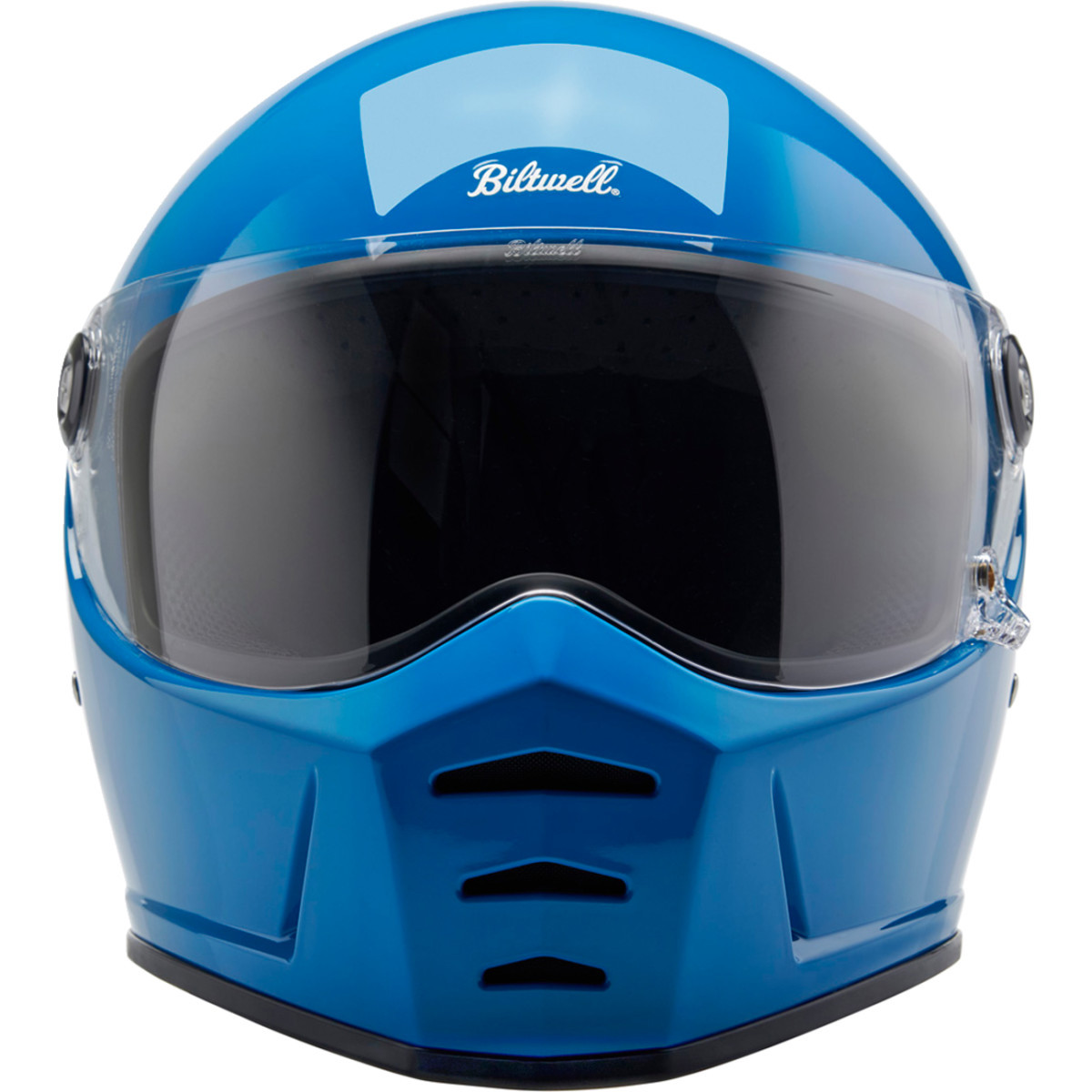 Biltwell #1004-129-502 - Lane Splitter Helmet - Gloss Tahoe Blue - Small