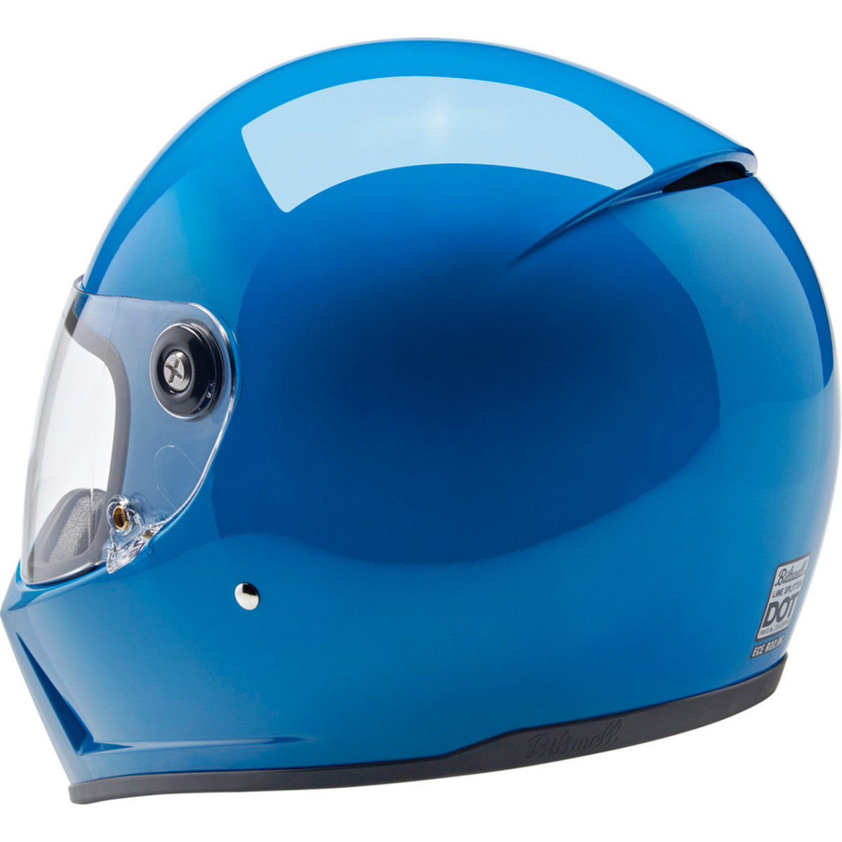Biltwell #1004-129-503 - Lane Splitter Helmet - Gloss Tahoe Blue - Medium