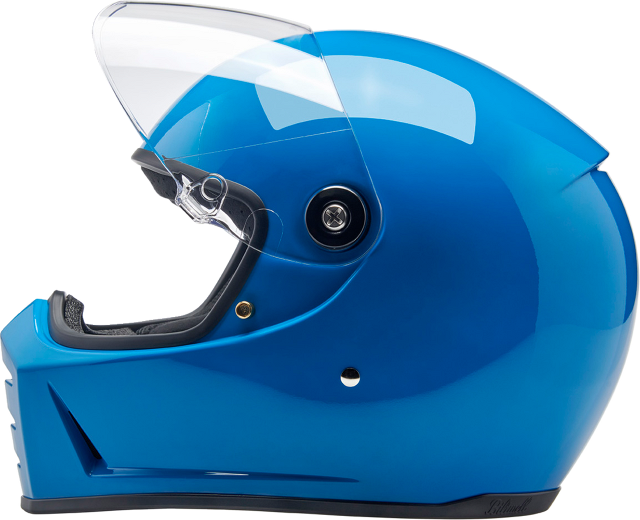 Biltwell #1004-129-506  - Lane Splitter Helmet - Gloss Tahoe Blue - 2XL