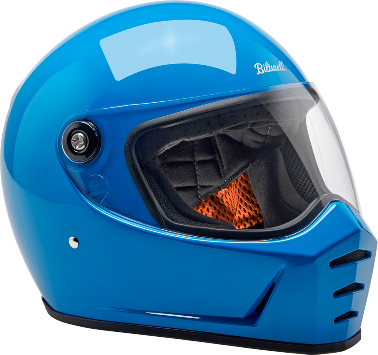 Biltwell #1004-129-506  - Lane Splitter Helmet - Gloss Tahoe Blue - 2XL