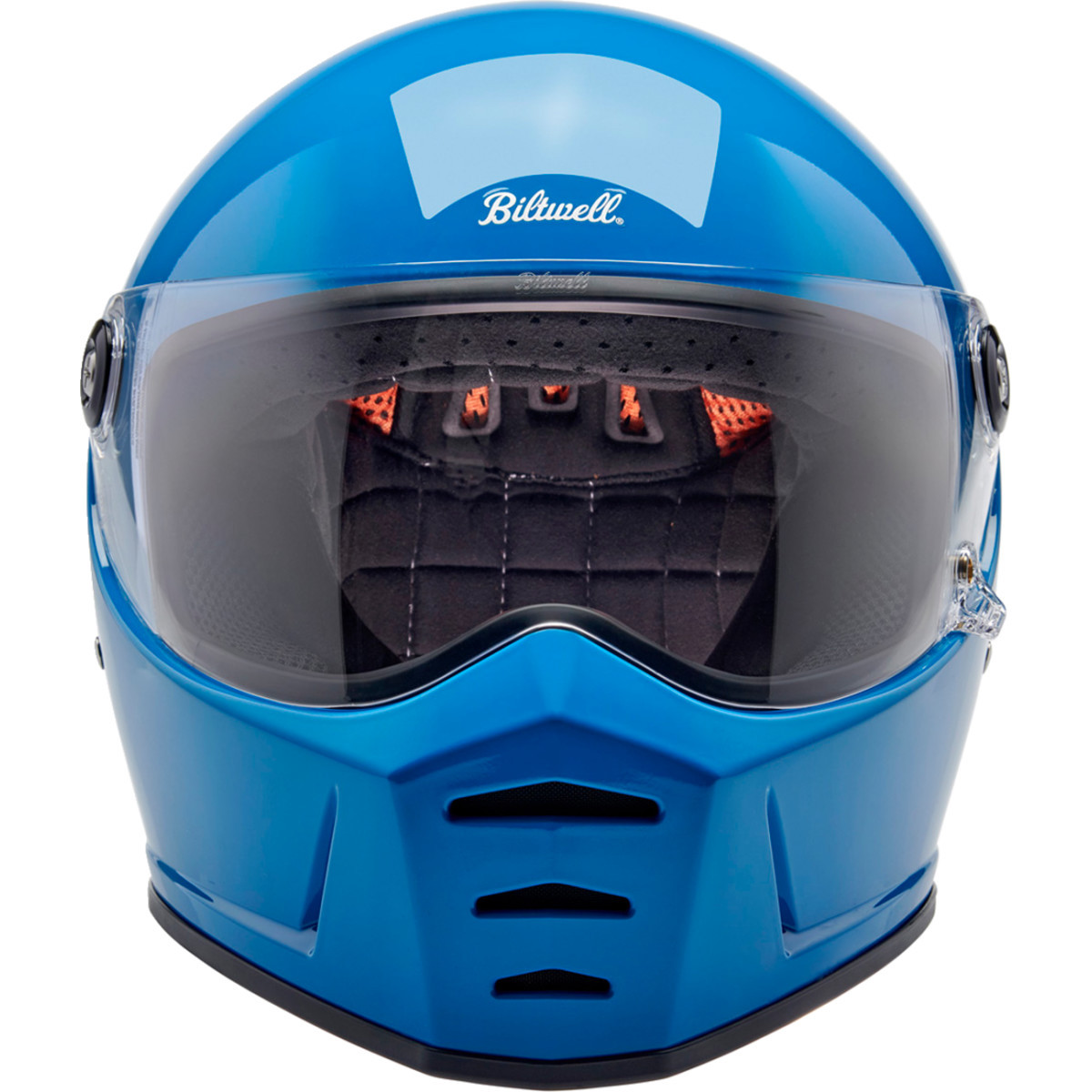 Biltwell #1004-129-506 - Lane Splitter Helmet - Gloss Tahoe Blue - 2XL
