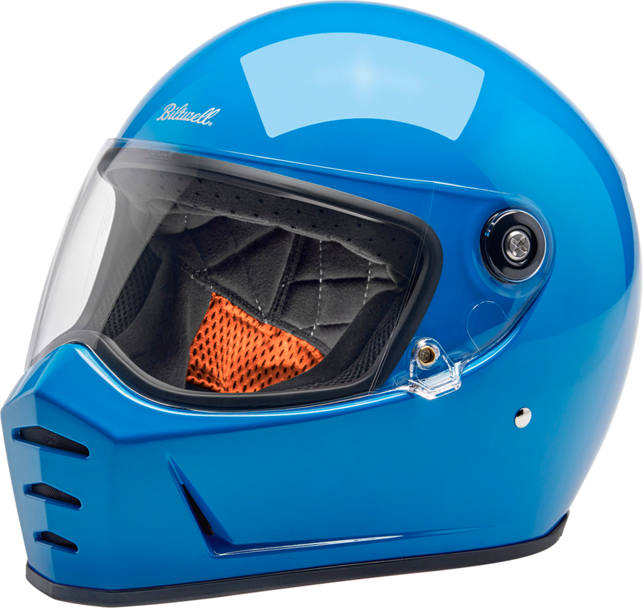 Biltwell #1004-129-506  - Lane Splitter Helmet - Gloss Tahoe Blue - 2XL