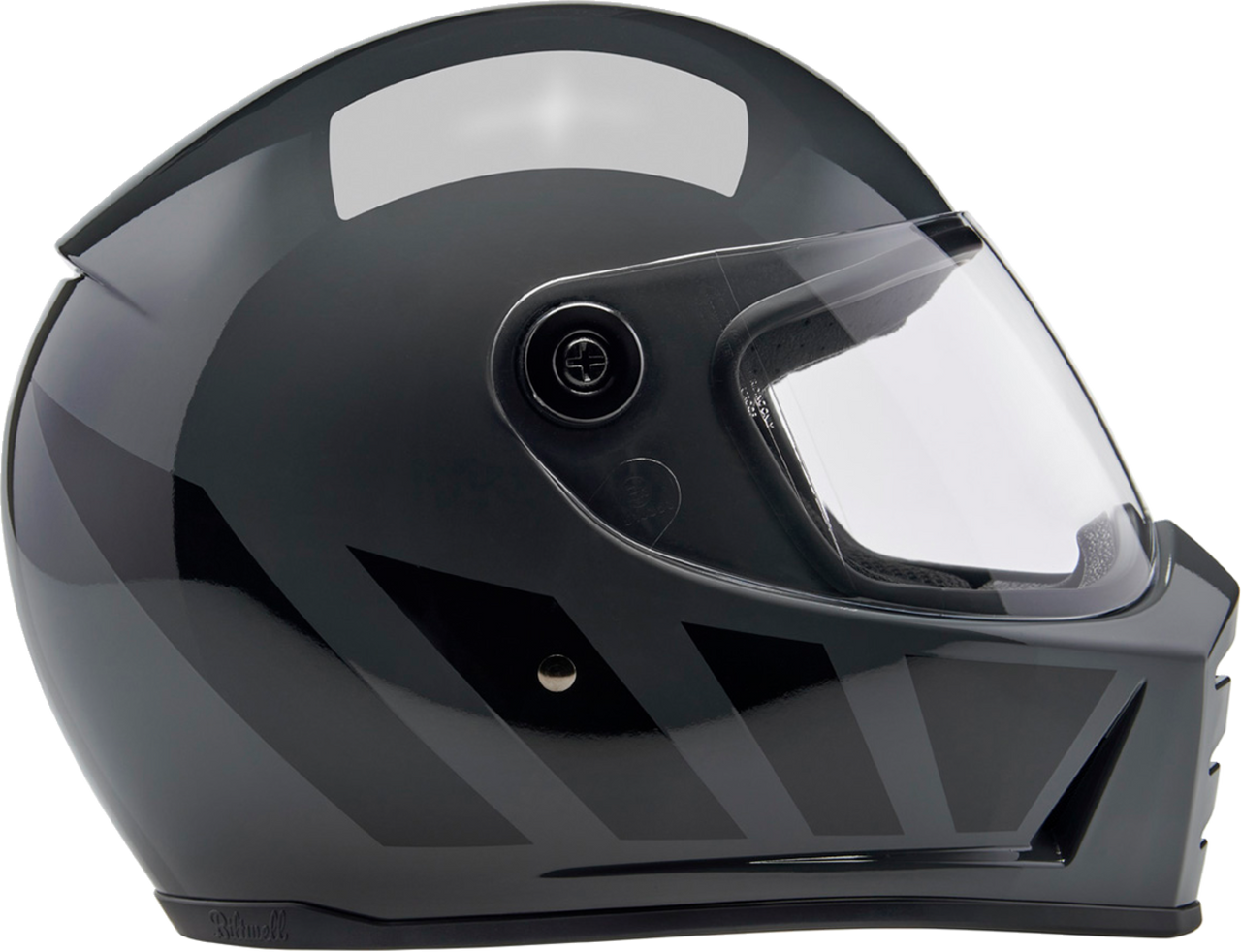 Biltwell #1004-569-504  - Lane Splitter Helmet - Storm Gray Inertia - Large