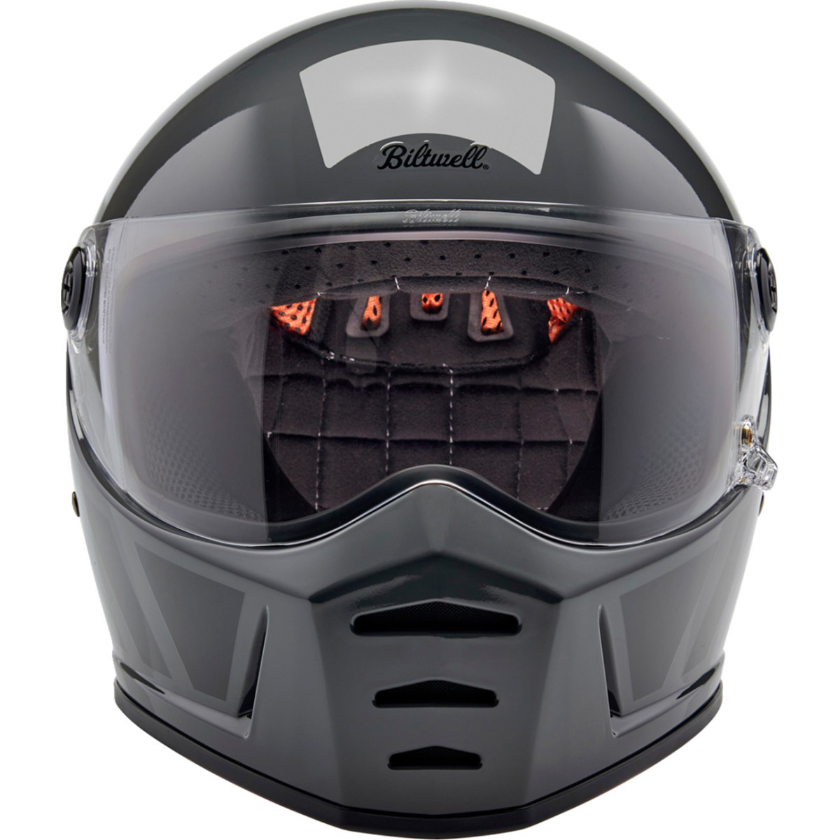Biltwell #1004-569-504 - Lane Splitter Helmet - Storm Gray Inertia - Large