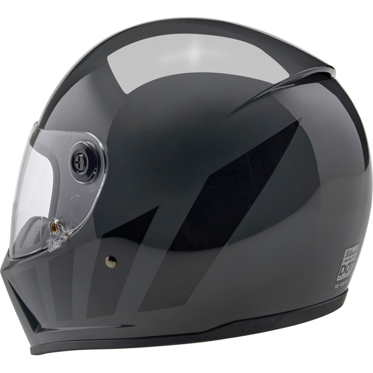 Biltwell #1004-569-504 - Lane Splitter Helmet - Storm Gray Inertia - Large