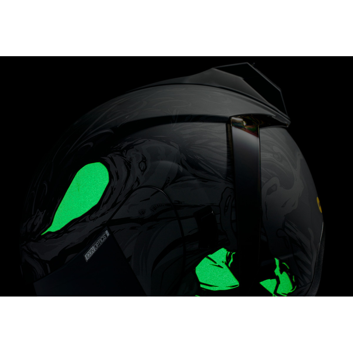 Icon - Airform™ Helmet - Manik'RR - MIPS® - Dark Black - Large
