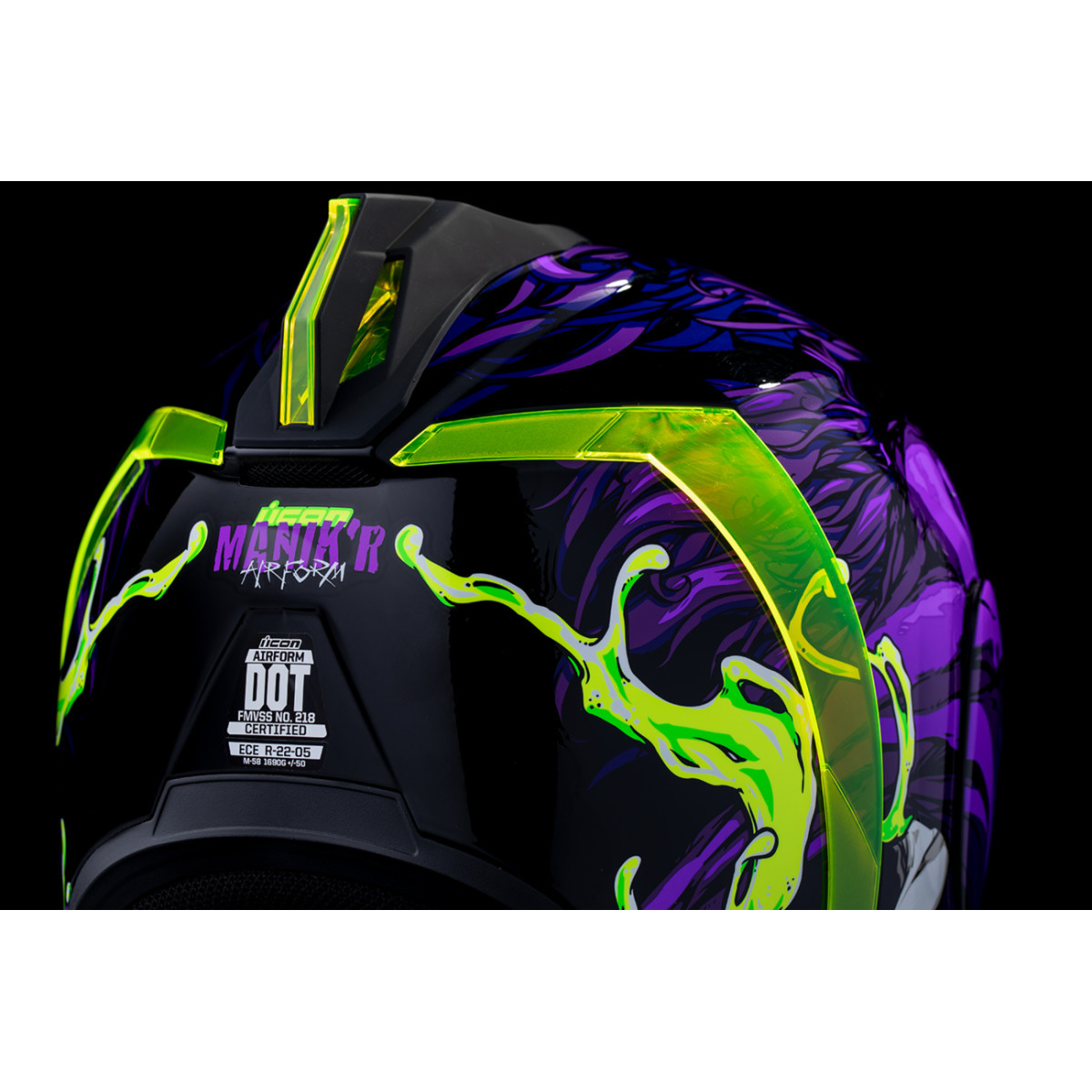 Icon - Airform™ Helmet - Manik'RR - MIPS® - Purple - 3XL