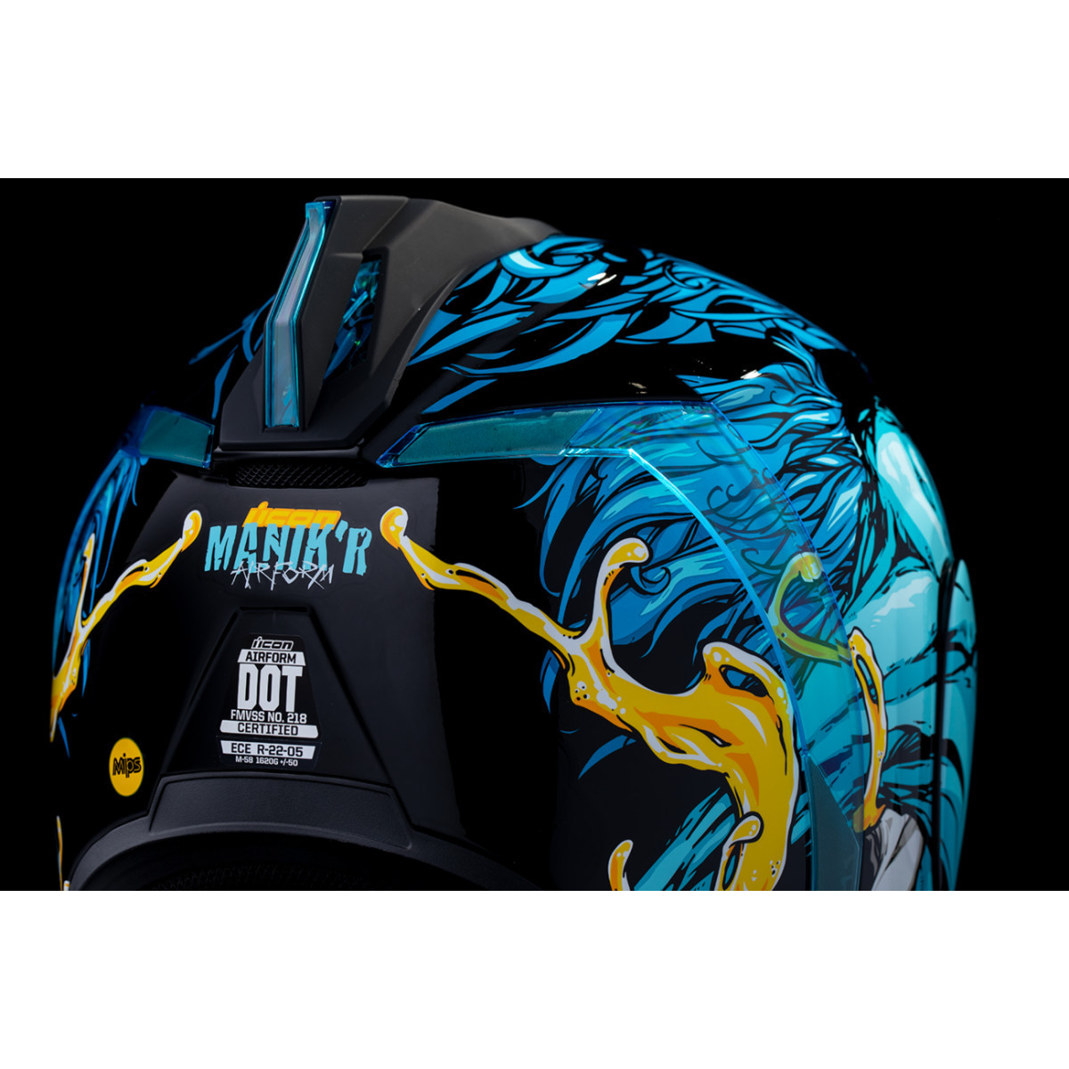 Icon - Airform™ Helmet - Manik'RR - MIPS® - Light Blue - XL