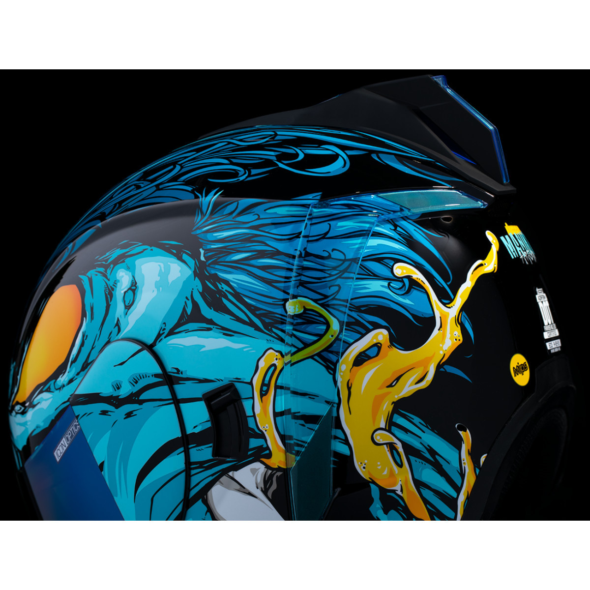 Icon - Airform™ Helmet - Manik'RR - MIPS® - Light Blue - 3XL