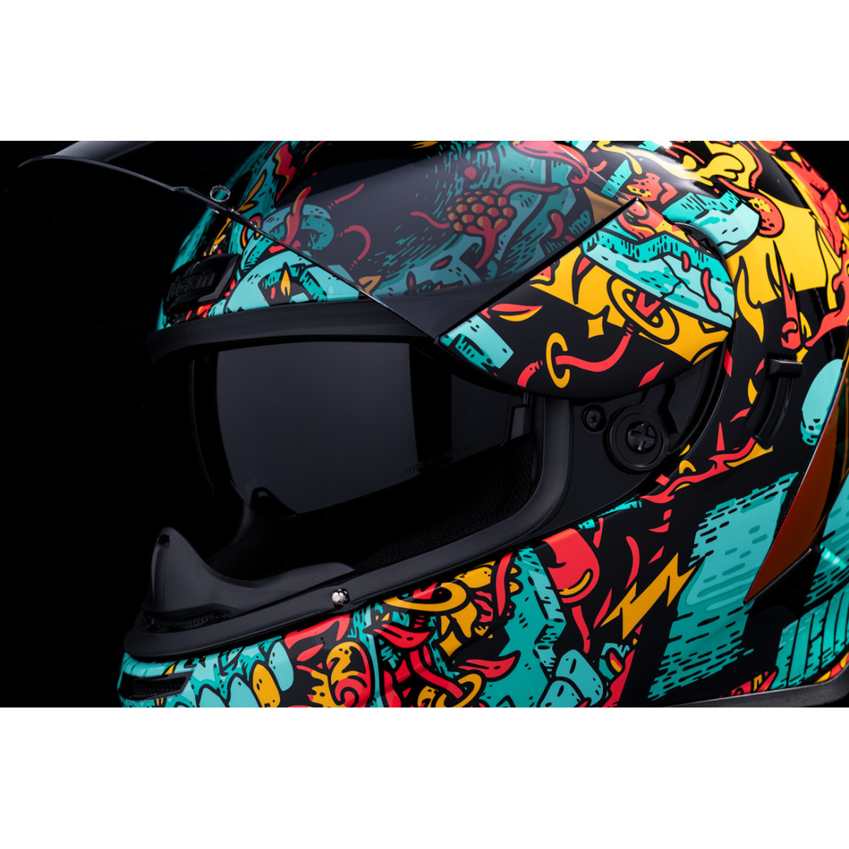 Icon - Airform™ Helmet - Munchies - MIPS® - Blue - 2XL