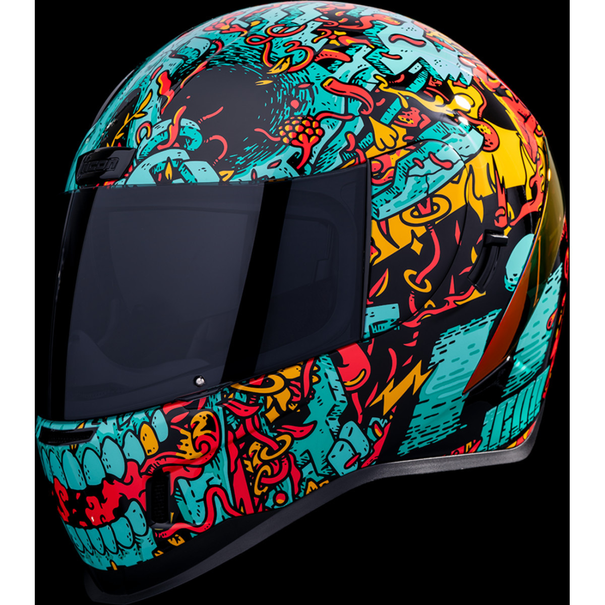 Icon - Airform™ Helmet - Munchies - MIPS® - Blue - 2XL