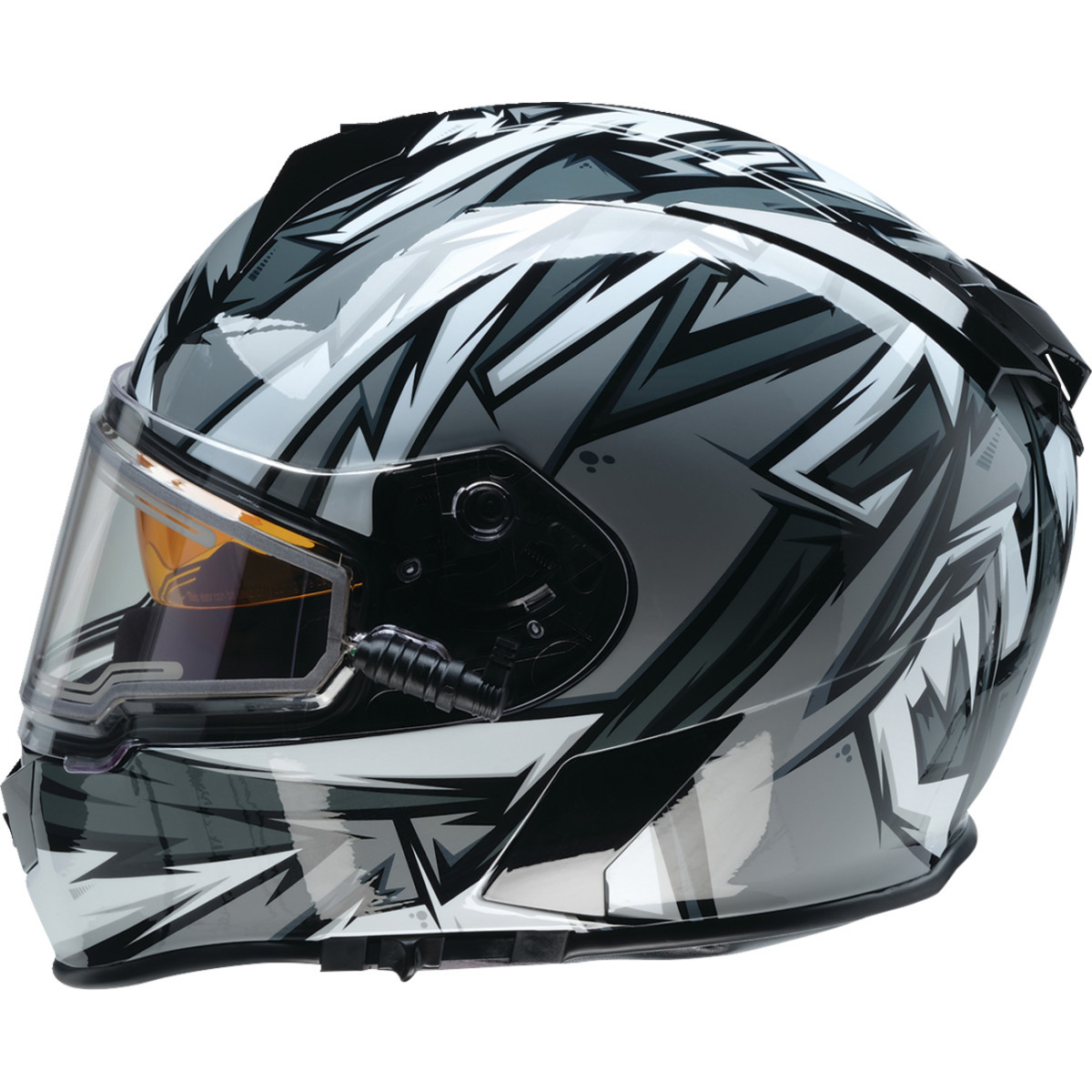 Z1R - Warrant Snow Helmet - Neuron - Gray/White - XS