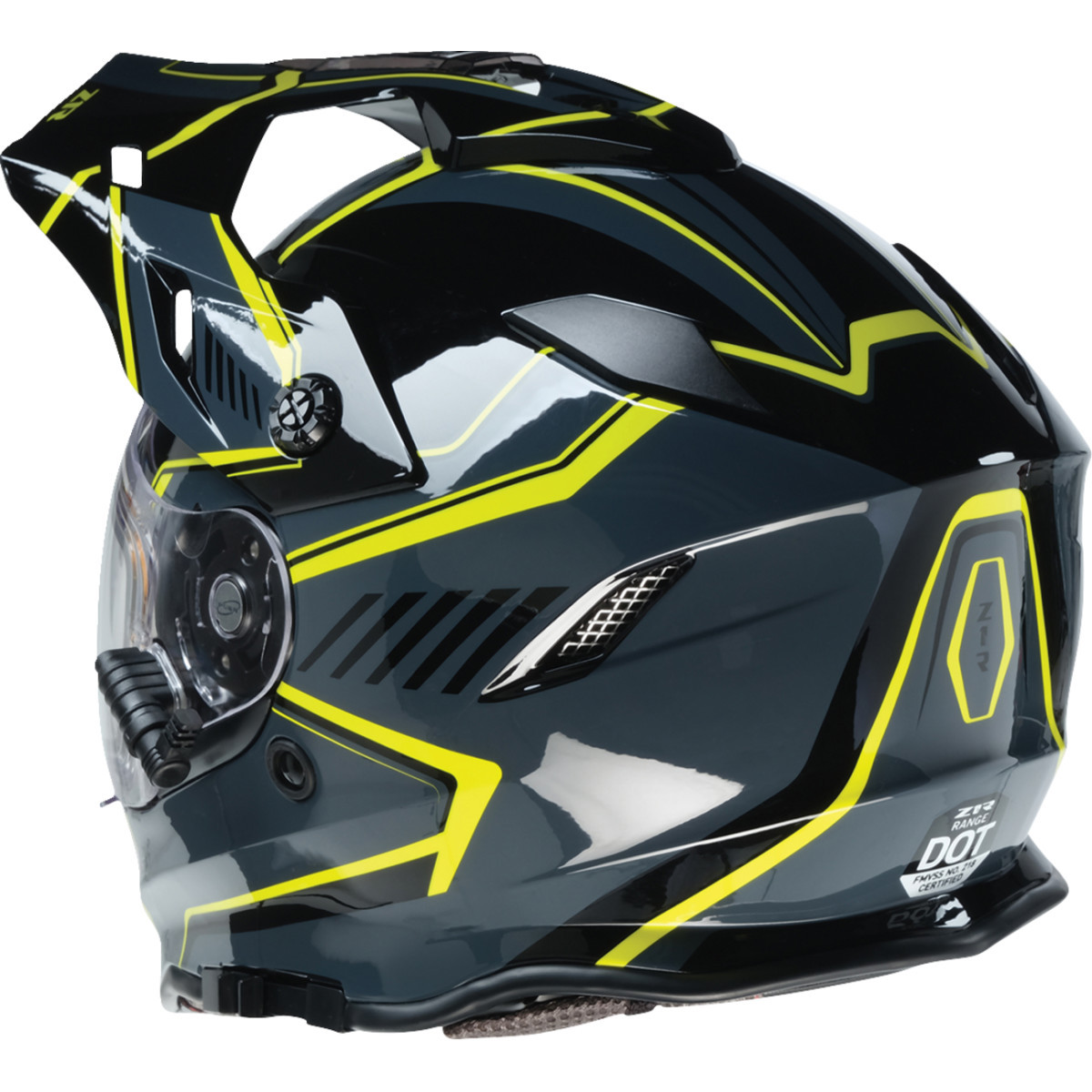 Z1R - Range 2.0 Snow Helmet - Rotor - Black/Hi-Viz - XL