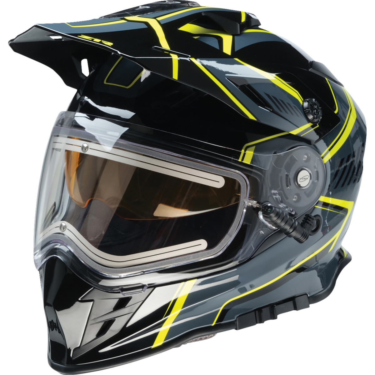Z1R - Range 2.0 Snow Helmet - Rotor - Black/Hi-Viz - XL