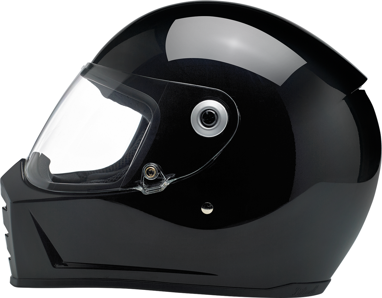Biltwell #1004-101-101  - Lane Splitter Helmet - Gloss Black - XS