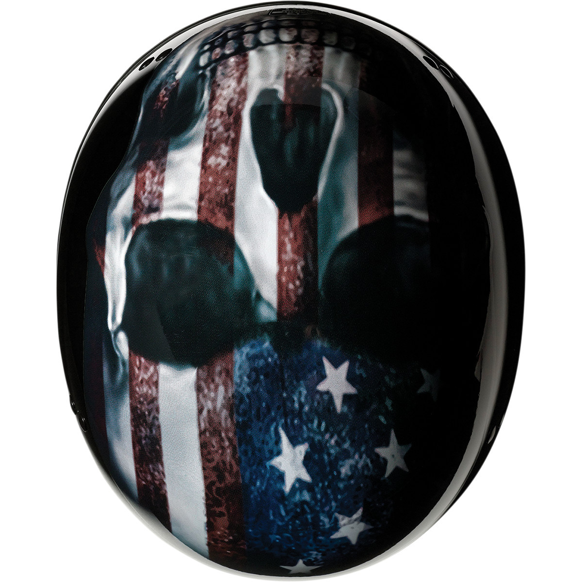 Z1R - Vagrant Helmet - USA Skull - Black - XS