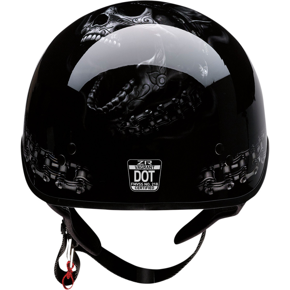 Z1R - Vagrant Helmet - FTW - Black/Gray - Medium