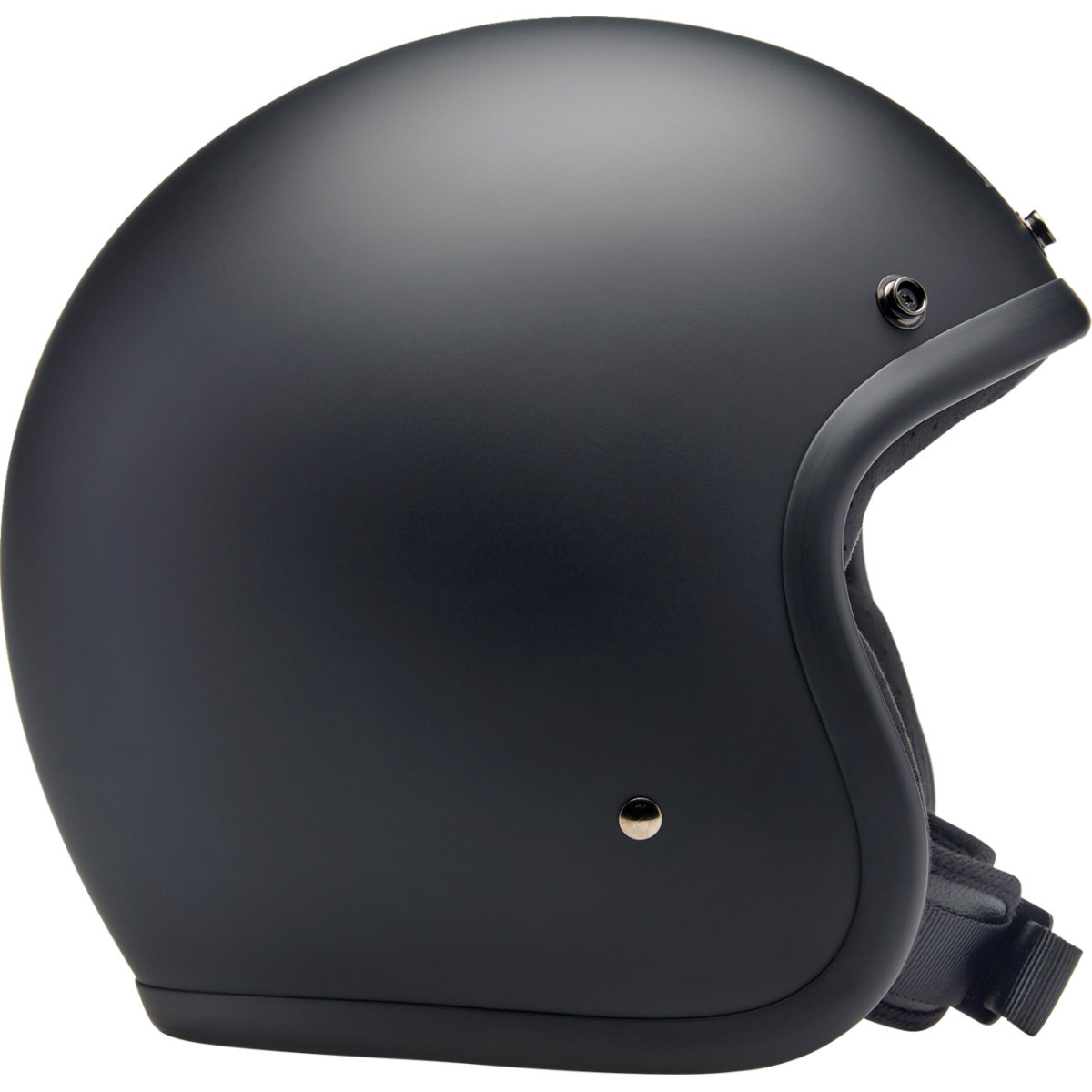 Biltwell #1001-201-203 - Bonanza Helmet - Flat Black - Medium
