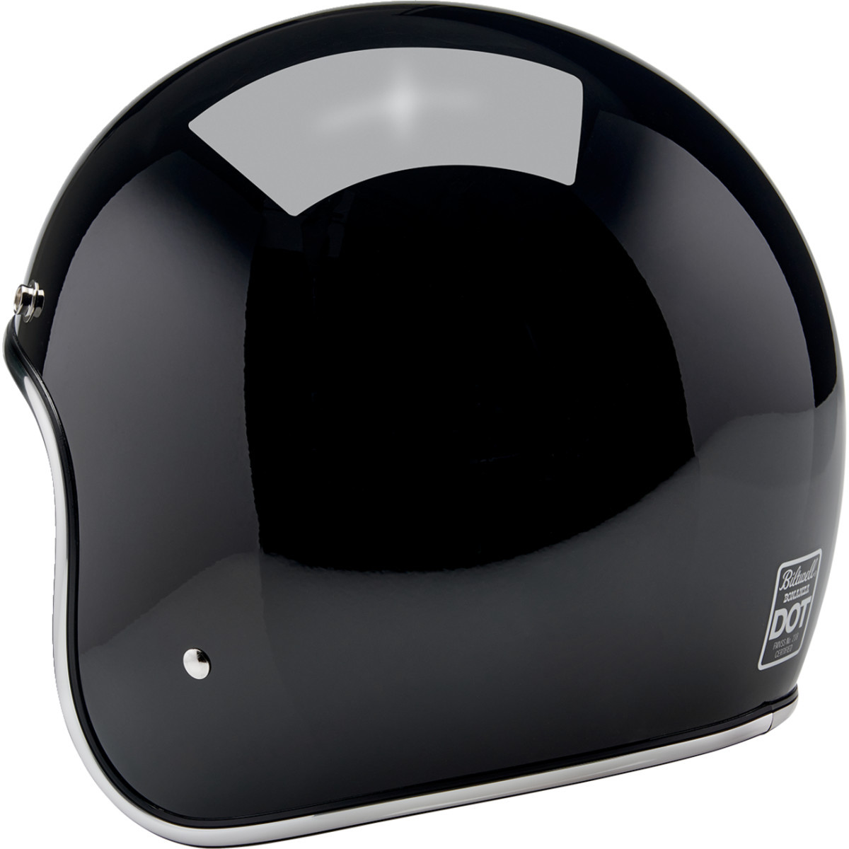 Biltwell #1001-101-204 - Bonanza Helmet - Gloss Black - Large