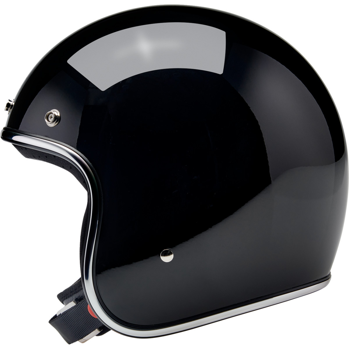 Biltwell #1001-101-205 - Bonanza Helmet - Gloss Black - XL