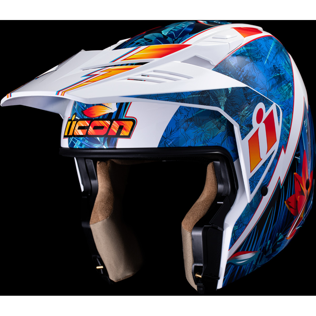 Icon - Elsinore™ Helmet - Kaonohi - Blue - Medium