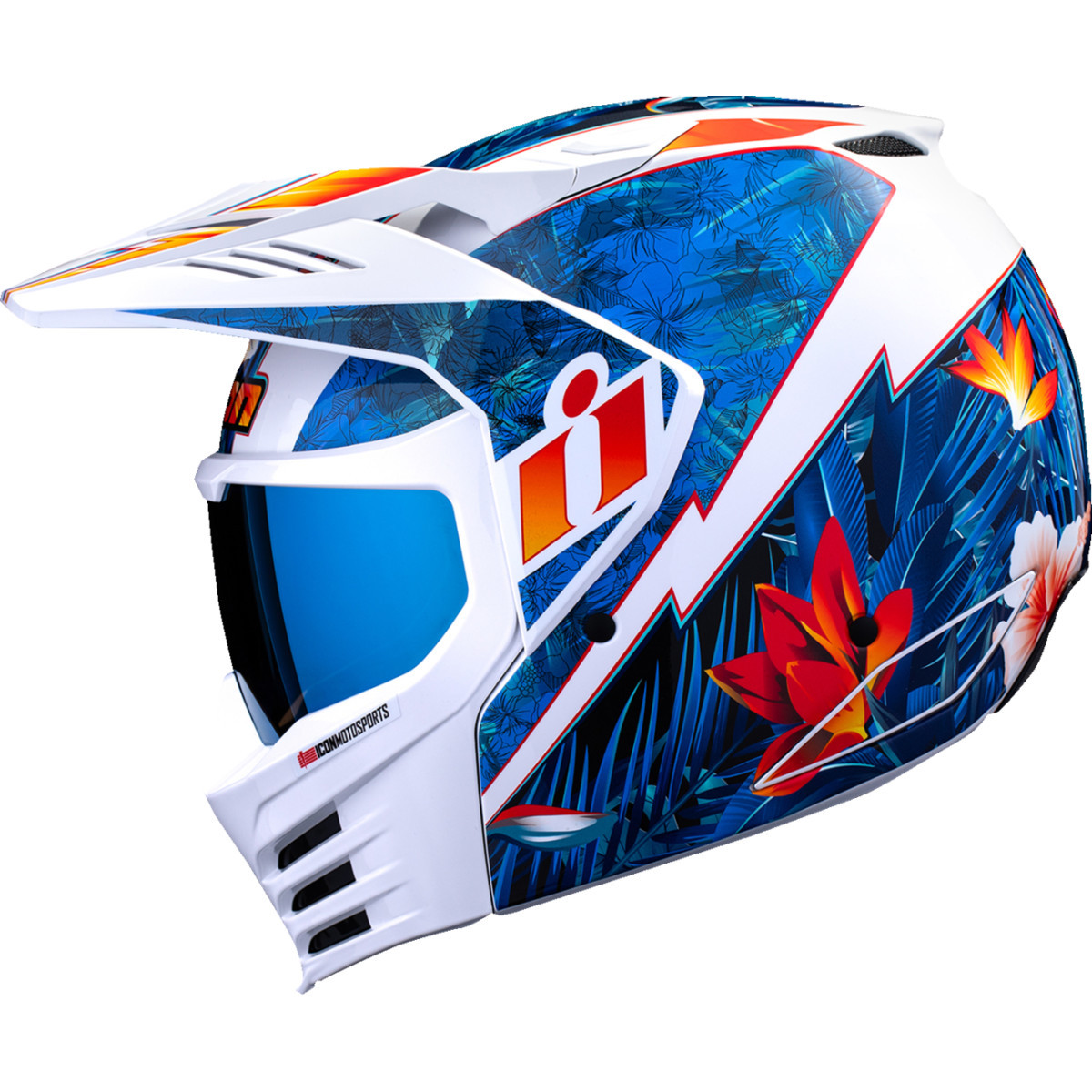 Icon - Elsinore™ Helmet - Kaonohi - Blue - 3XL