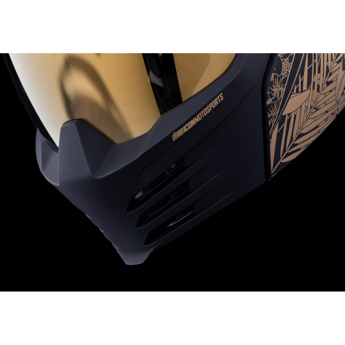 Icon - Elsinore™ Helmet - Kaonohi - Black - XS
