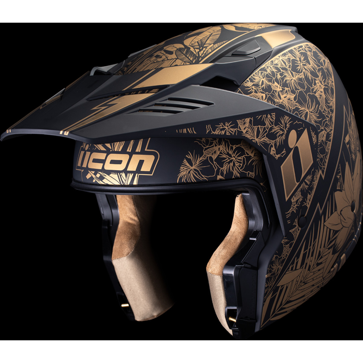 Icon - Elsinore™ Helmet - Kaonohi - Black - Medium