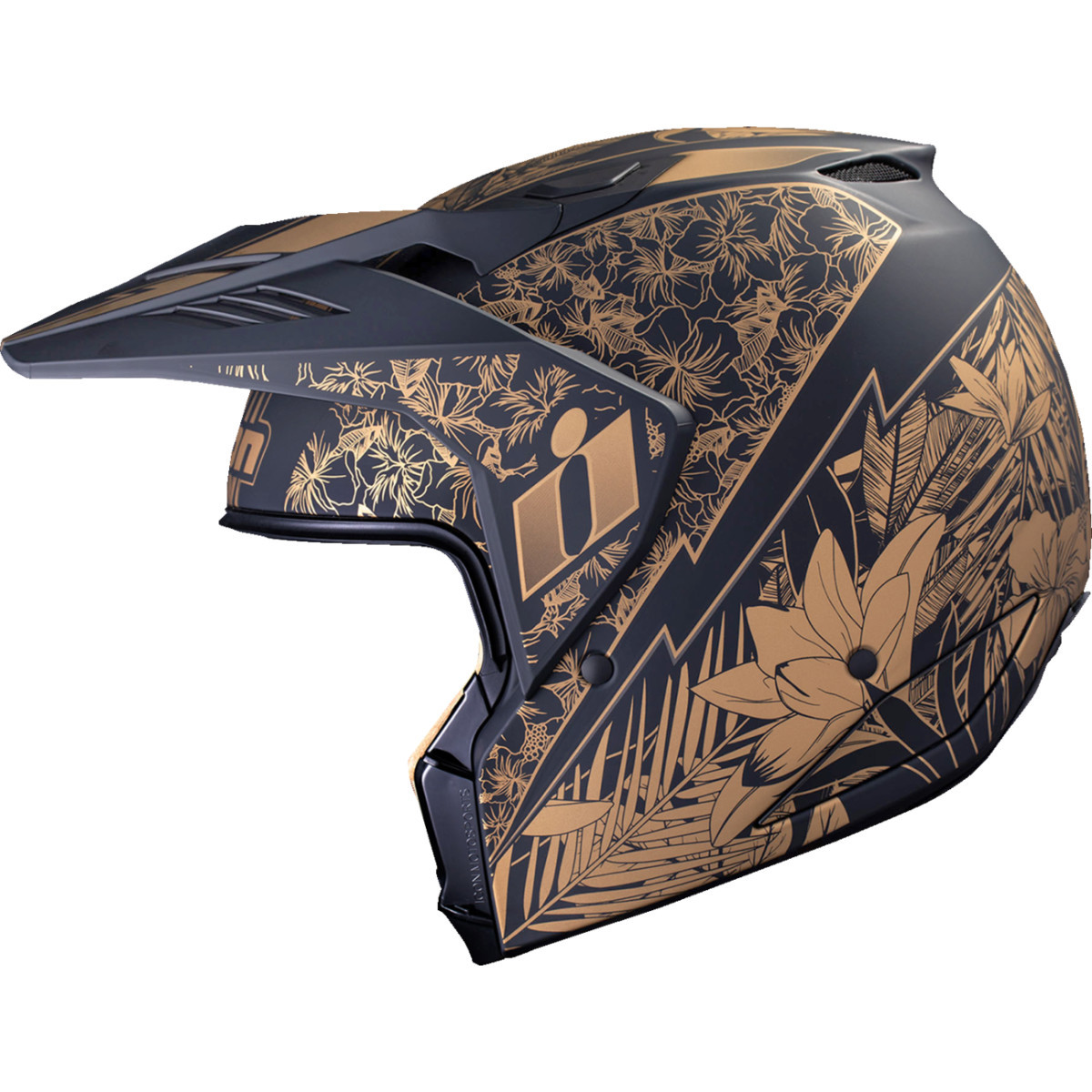 Icon - Elsinore™ Helmet - Kaonohi - Black - 2XL