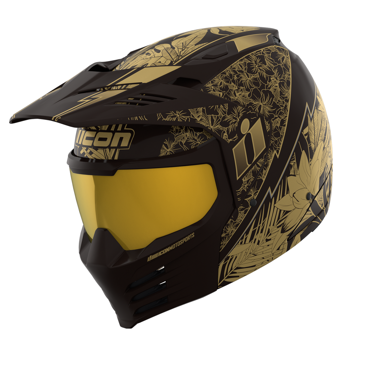 Icon Elsinore Helmet - Kaonohi - Black - 3XL