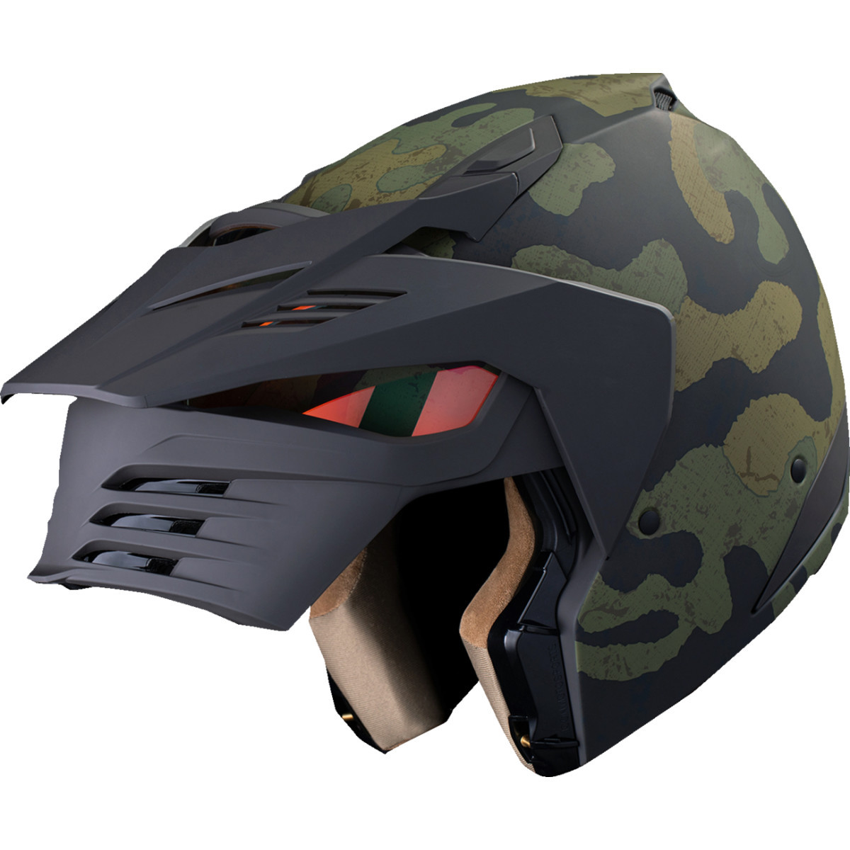 Icon - Elsinore™ Helmet - Magnacross - Green - XL