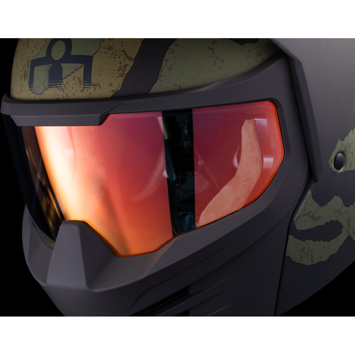 Icon - Elsinore™ Helmet - Magnacross - Green - XL
