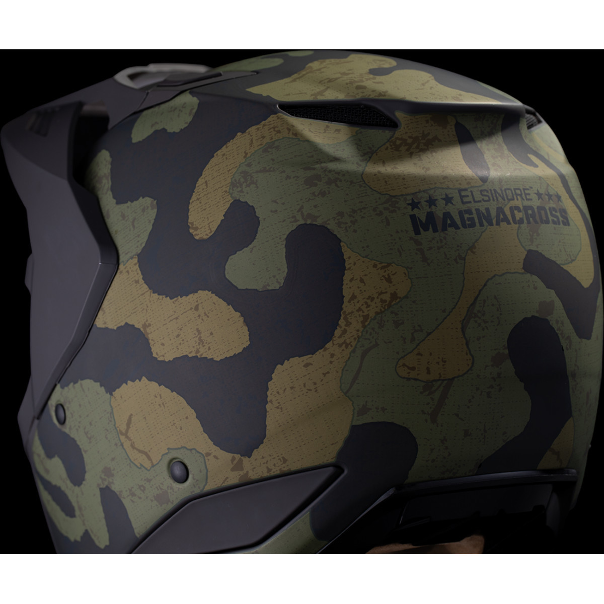 Icon - Elsinore™ Helmet - Magnacross - Green - XL