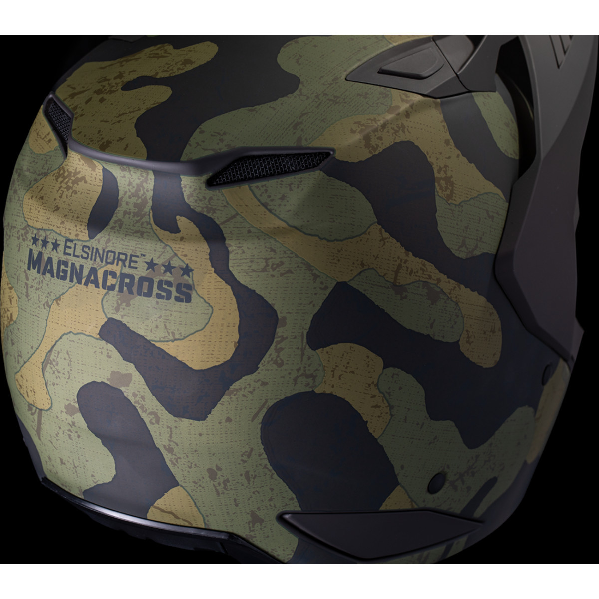 Icon - Elsinore™ Helmet - Magnacross - Green - XL