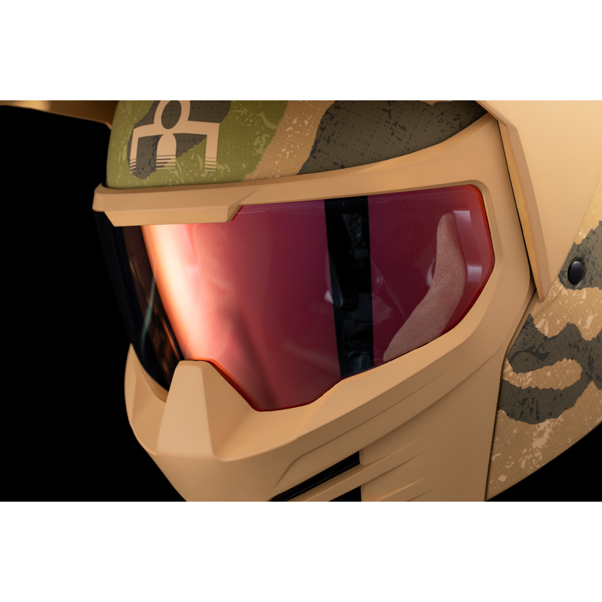 Icon - Elsinore™ Helmet - Magnacross - Tan - Medium