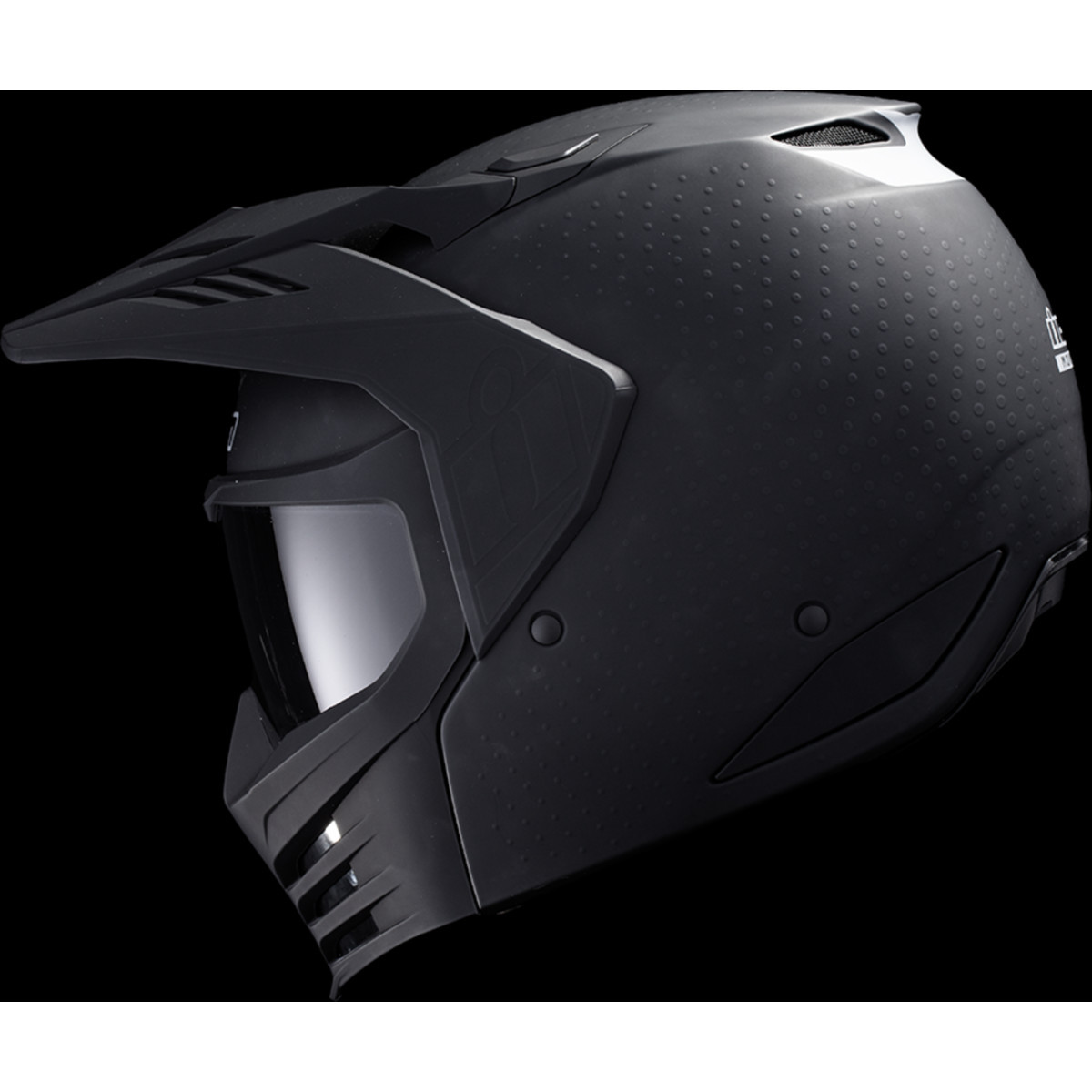 Icon - Elsinore™ Helmet - Monotype - Black - Small