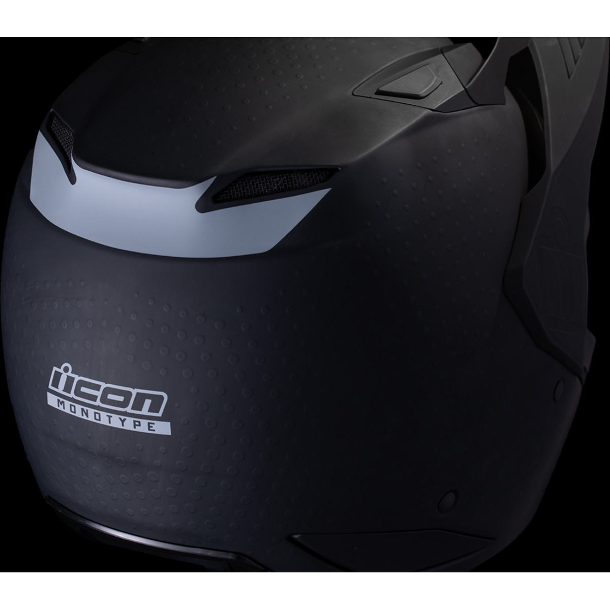 Icon - Elsinore™ Helmet - Monotype - Black - Large