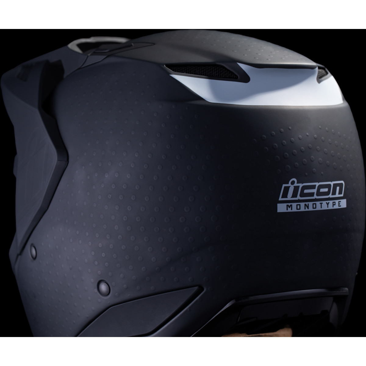Icon - Elsinore™ Helmet - Monotype - Black - Large