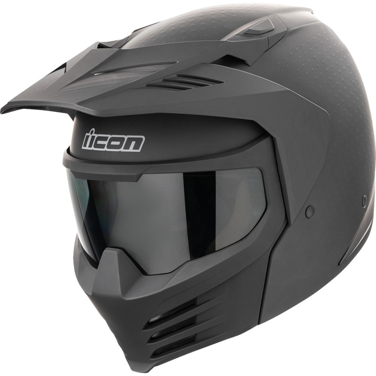 Icon - Elsinore™ Helmet - Monotype - Black - XL