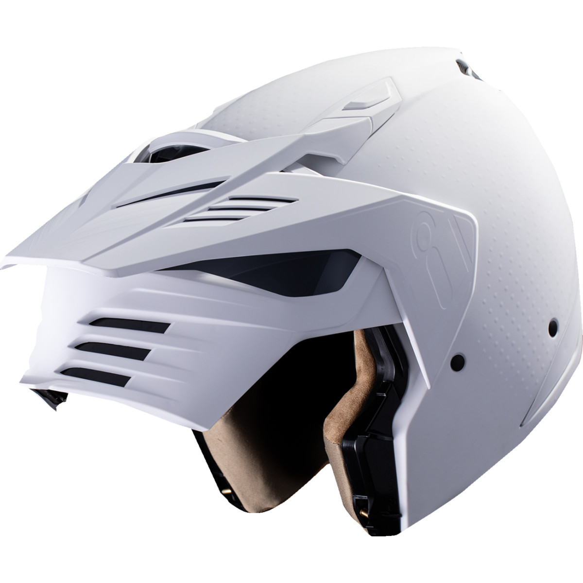 Icon - Elsinore™ Helmet - Monotype - White - XS