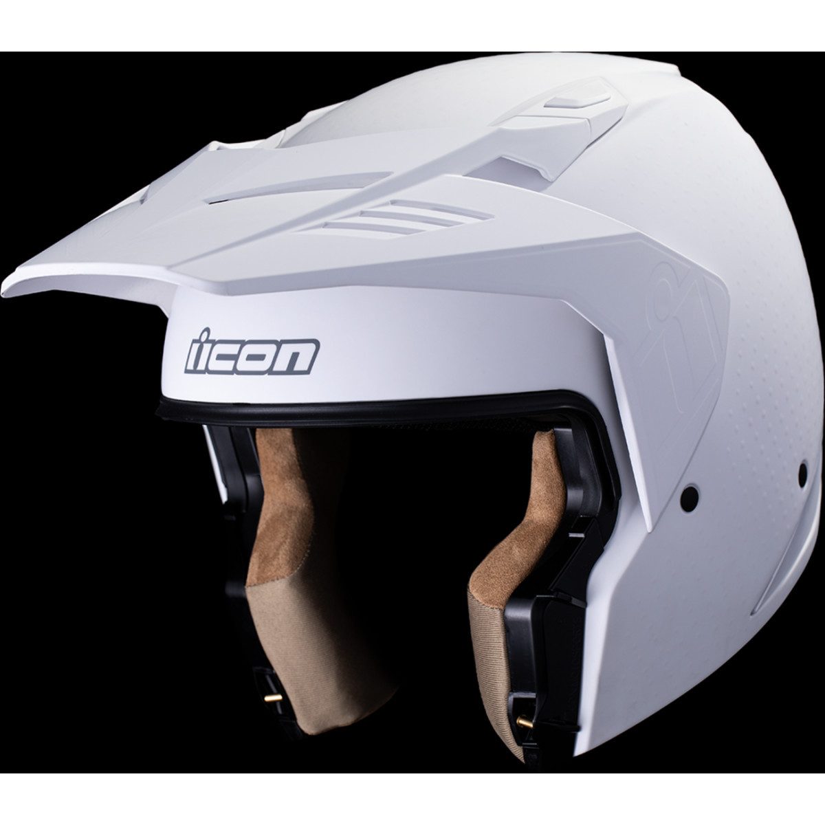 Icon - Elsinore™ Helmet - Monotype - White - 2XL