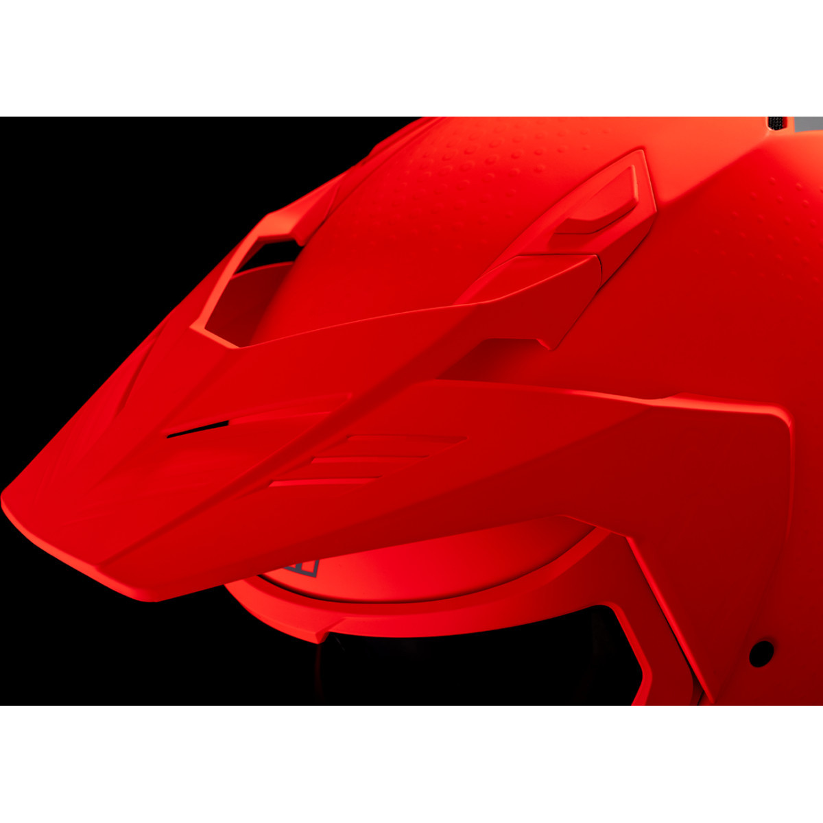 Icon - Elsinore™ Helmet - Monotype - Red - XL